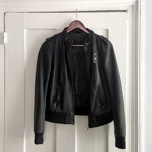 RUDSAK Genuine Leather coat XS like new condition